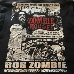 Rob Zombie concert shirt